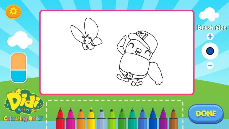Didi And Friends Coloring Book