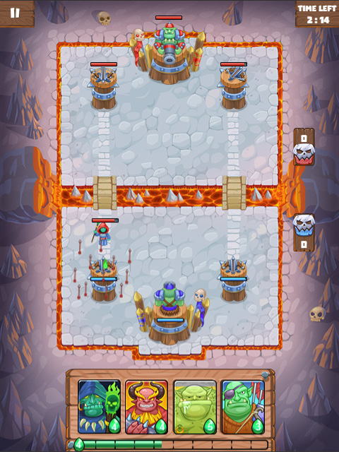 Clash of Warlord Orcs