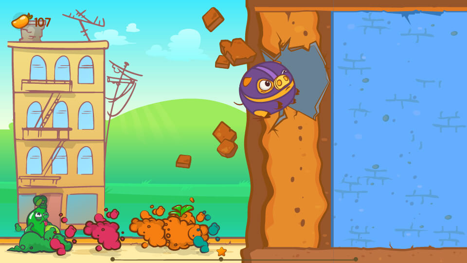Mango Piggy Piggy VS Bad Veggies